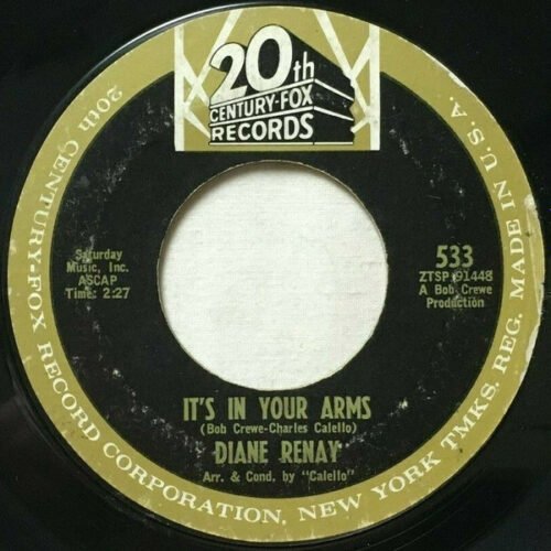 Diane Renay - It's In Your Arms / A Present From Eddie