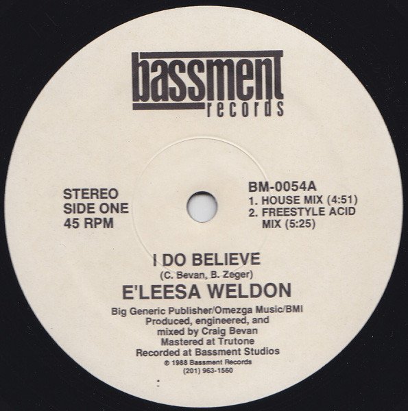 E'leesa Weldon - I Do Believe