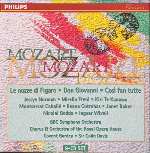 Wolfgang Amadeus Mozart - Le Nozze Di Figaro / Don Giovanni / Così Fan Tutte