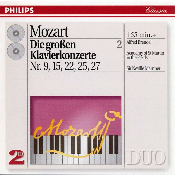 Wolfgang Amadeus Mozart - The Great Piano Concertos, Vol. 2: Nos. 9, 15, 22, 15, 27