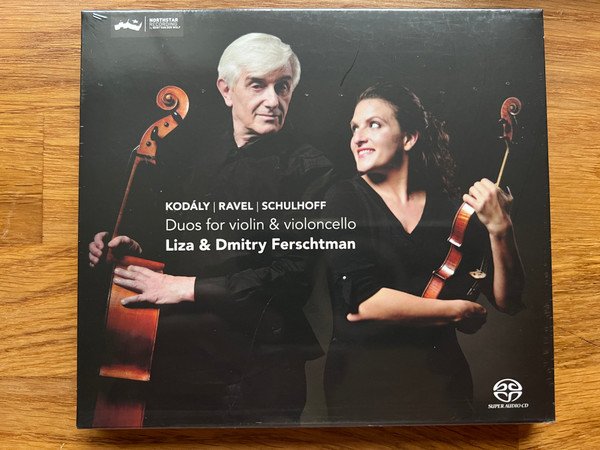 Liza Ferschtman - Duos For Violin & Violoncello: Kodály. Ravel, Schulhoff