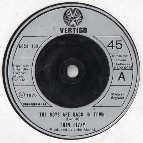 Thin Lizzy - The Boys Are Back In Town