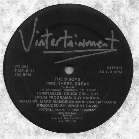 The B-Boys - Two, Three, Break