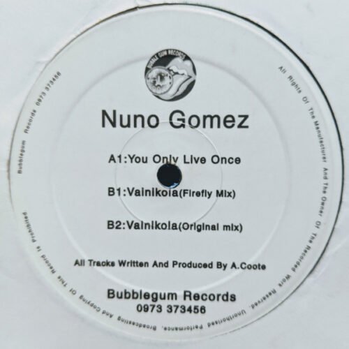 Nuno Gomez - You Only Live Once