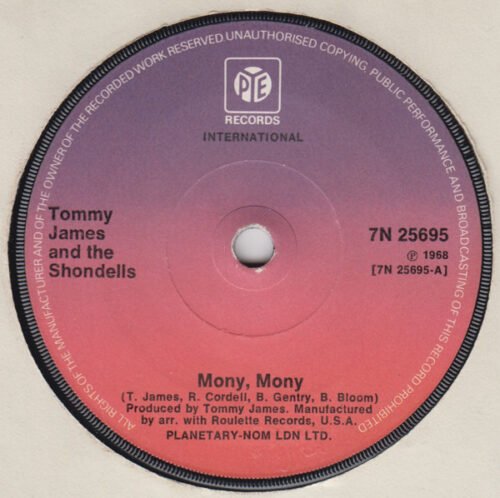 Tommy James & The Shondells - Mony, Mony