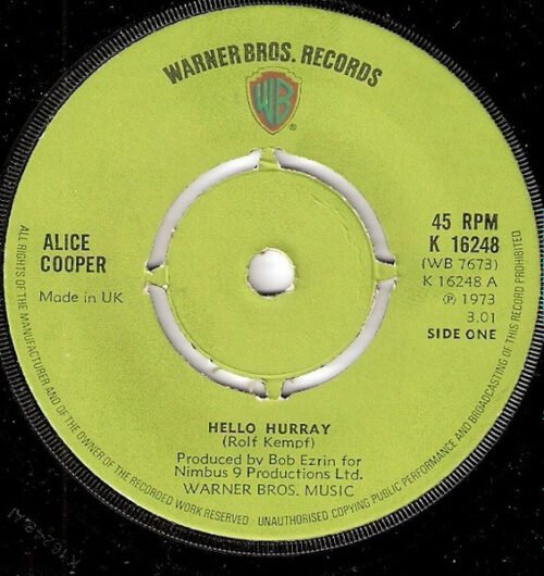 Alice Cooper - Hello Hurray