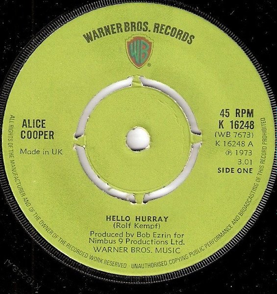 Alice Cooper - Hello Hurray