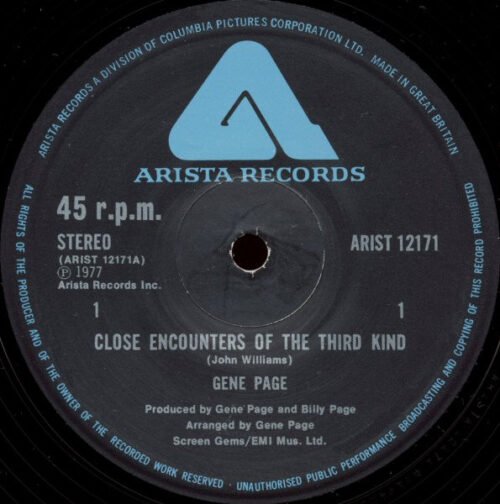 Gene Page - Close Encounters Of The Third Kind
