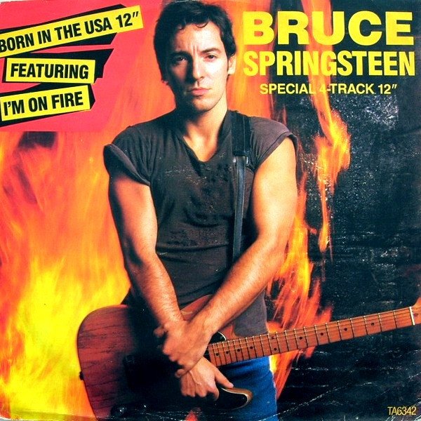 Bruce Springsteen - I'm On Fire / Born In The USA vinyl record