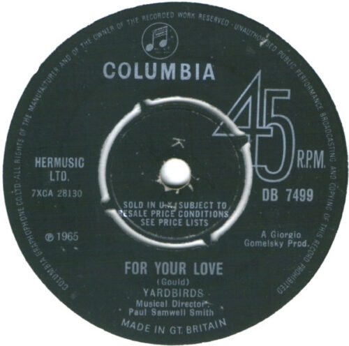 The Yardbirds - For Your Love