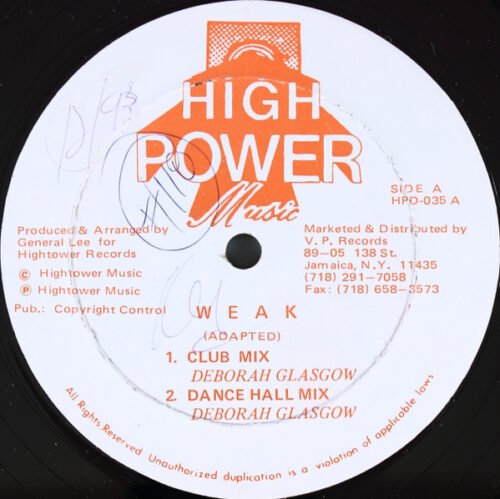 Deborahe Glasgow - Weak