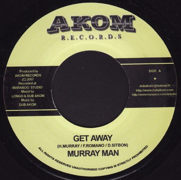 Murray Man - Get Away vinyl record
