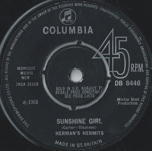 Herman's Hermits - Sunshine Girl