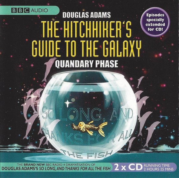Douglas Adams - The Hitchhiker's Guide To The Galaxy (Quandary Phase) vinyl record