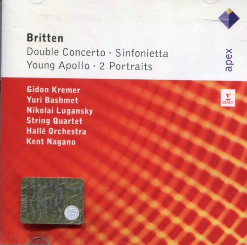 Benjamin Britten - Double Concerto · Sinfonietta · Young Apollo · 2 Portraits