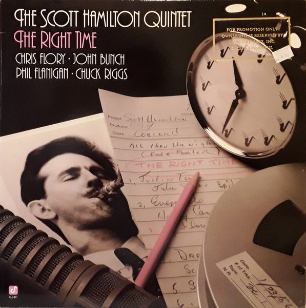 The Scott Hamilton Quintet - The Right Time