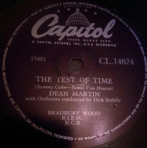 Dean Martin - The Test Of Time / I'm Gonna Steal You Away