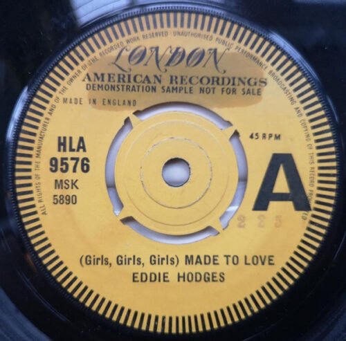Eddie Hodges - (Girls, Girls, Girls) Made To Love