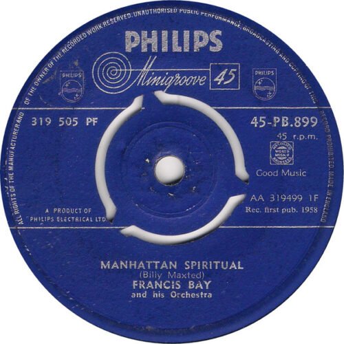 Francis Bay Et Son Orchestre - Manhattan Spiritual