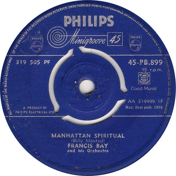 Francis Bay Et Son Orchestre - Manhattan Spiritual