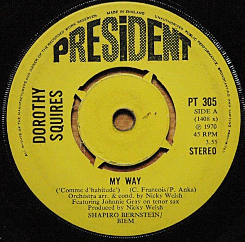 Dorothy Squires - My Way