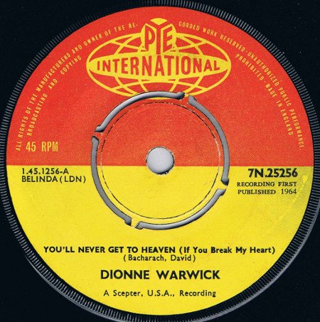 Dionne Warwick - You'll Never Get To Heaven (If You Break My Heart)