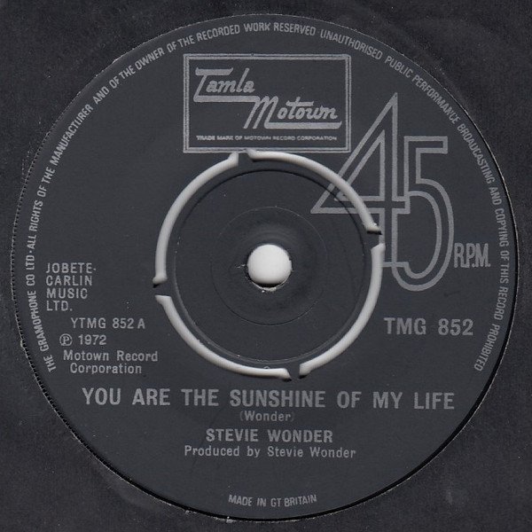 Stevie Wonder - You Are The Sunshine Of My Life