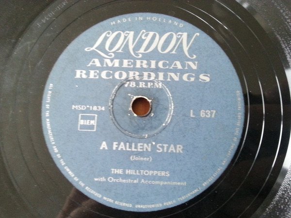 The Hilltoppers - A Fallen Star / Footsteps