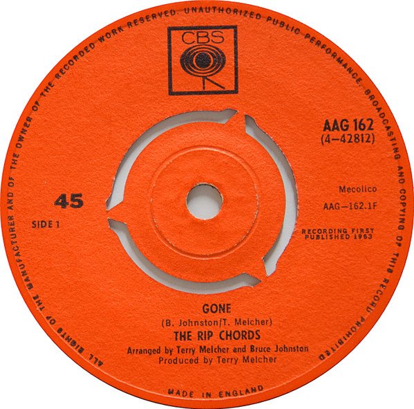 The Rip Chords - Gone / She Thinks I Still Care