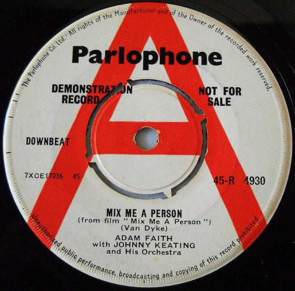 Adam Faith - Mix Me A Person