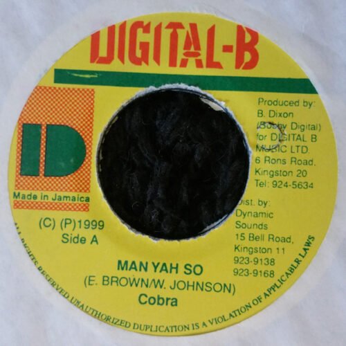 Mad Cobra - Man Yah So