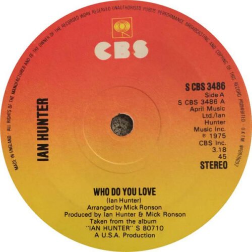 Ian Hunter - Who Do You Love