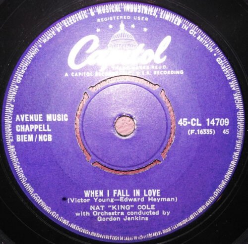 Nat King Cole - When I Fall In Love