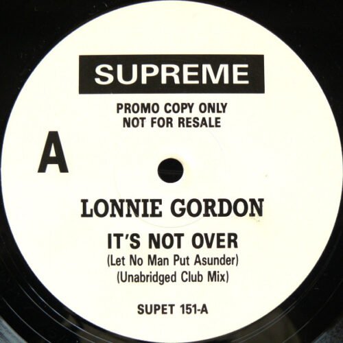 Lonnie Gordon - It's Not Over (Let No Man Put Asunder)