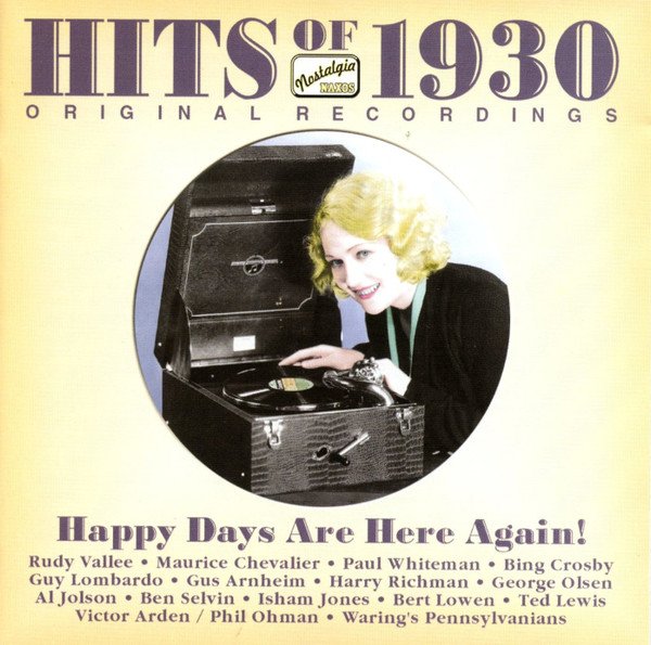 Various - Hits Of 1930 (Happy Days Are Here Again!)