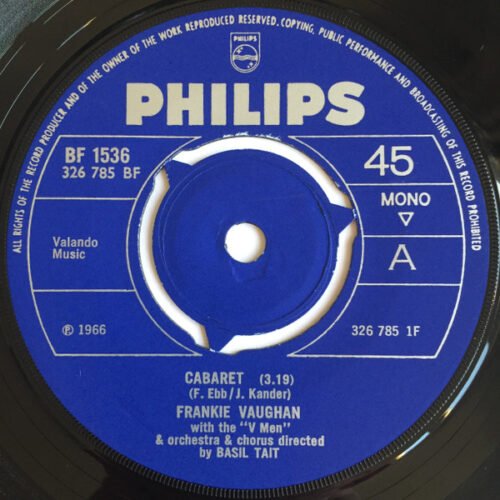 Frankie Vaughan - Cabaret