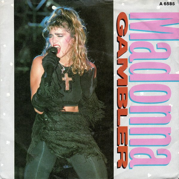 Madonna - Gambler vinyl record