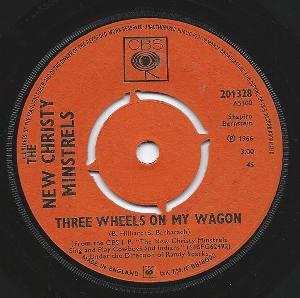 The New Christy Minstrels - Three Wheels On My Wagon / Mighty Mississippi vinyl record