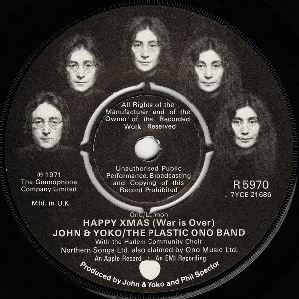 John Lennon & Yoko Ono - Happy Xmas (War Is Over) vinyl record