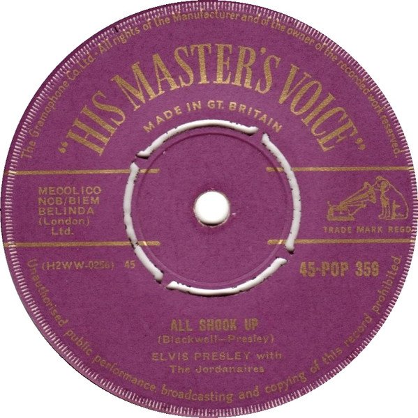 Elvis Presley - All Shook Up