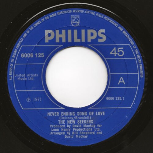 The New Seekers - Never Ending Song Of Love