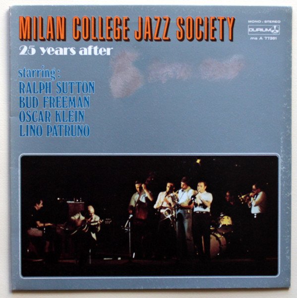 Milan College Jazz Society - 25 Years After vinyl record