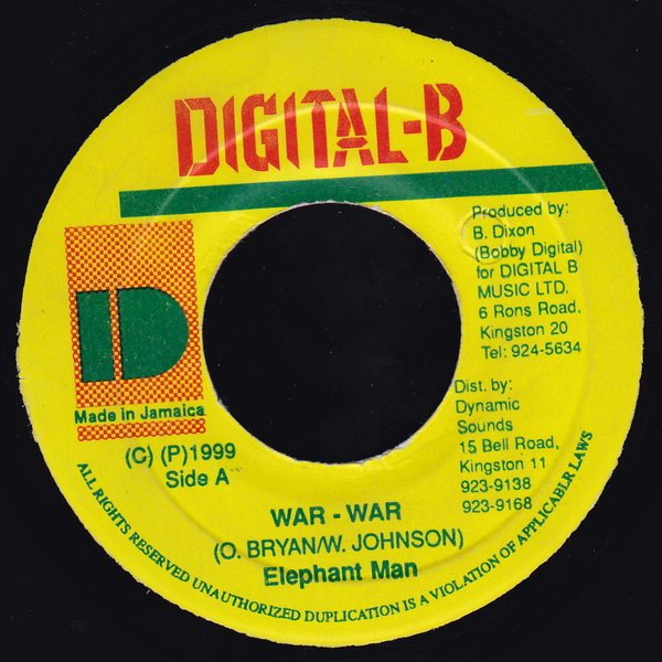 Elephant Man - War - War