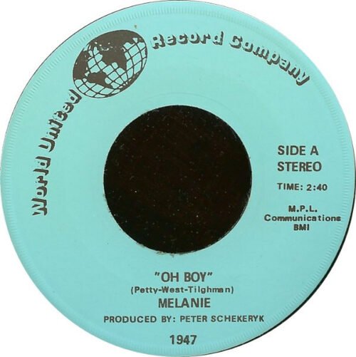 Melanie (2) - Oh Boy / Brand New Key