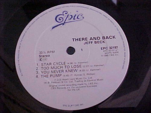 Jeff Beck - There & Back