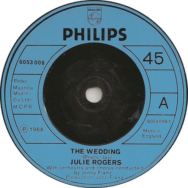 Julie Rogers - The Wedding / A Walk In The Black Forest vinyl record