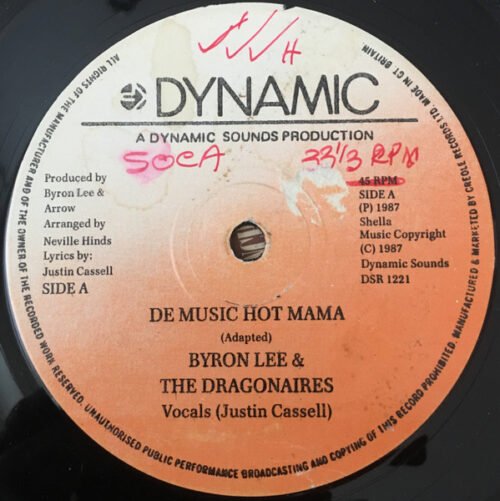 Byron Lee And The Dragonaires - De Music Hot Mama