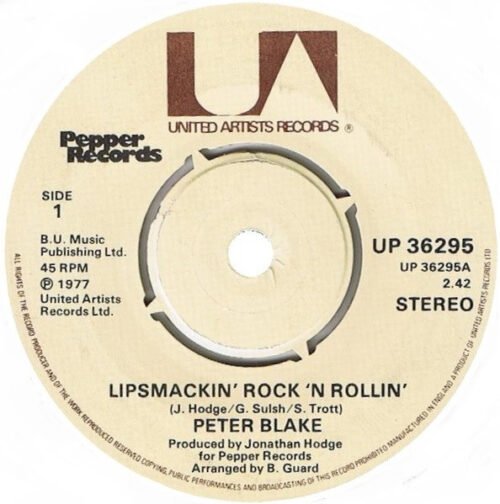 Peter Blake (3) - Lipsmackin' Rock 'N Rollin' / Clever Dick