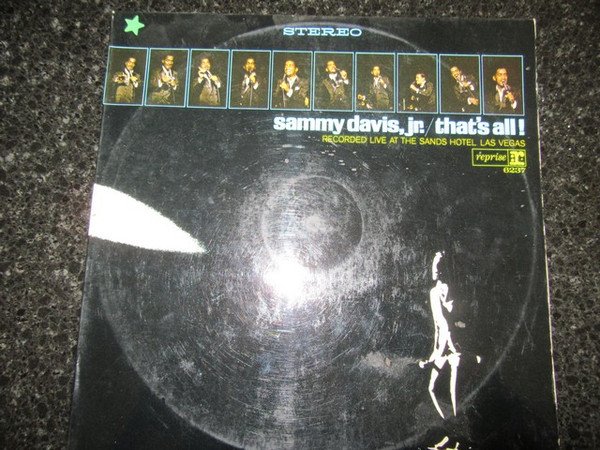 Sammy Davis Jr. - That's All! Recorded Live At The Sands Hotel, Las Vegas vinyl record