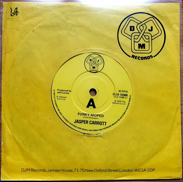 Jasper Carrott - Funky Moped / Magic Roundabout